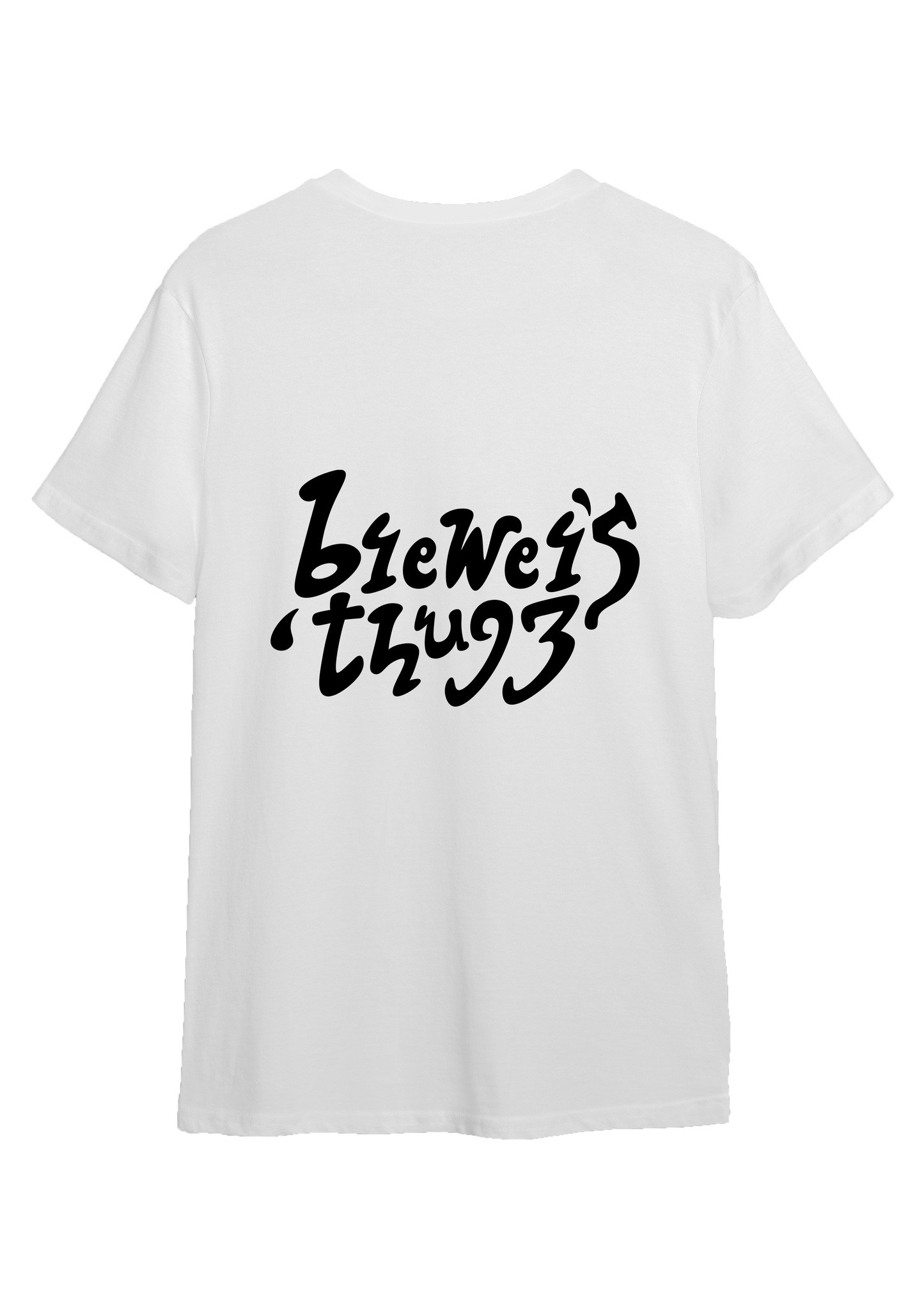 T-SHIRT BREWERY THUGZ LOGO CLASSIQUE (BLANC)